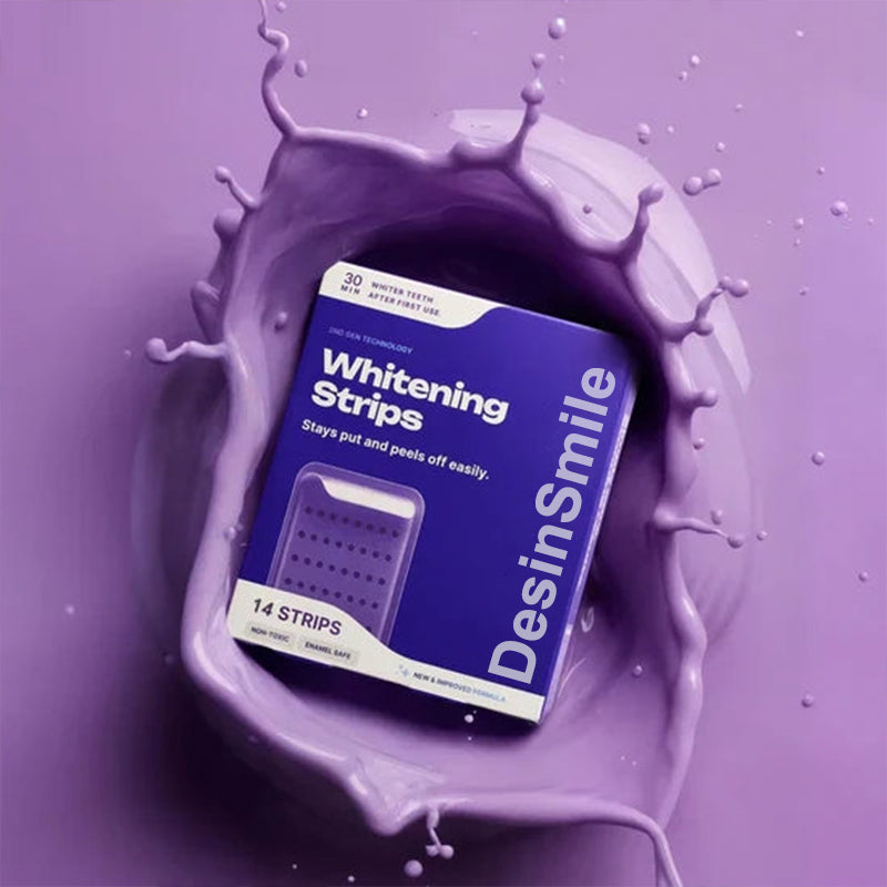 DesinSmile - Tiras blanqueadoras para dientes